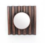 24" Bronze Square Metal Framed Accent Mirror - Image 2