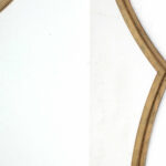 33" Gold Octagon Metal Framed Accent Mirror - Image 5