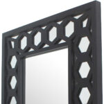 Black Square Accent Mirror - Image 4