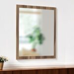 41" Natural Wood Framed Accent Mirror