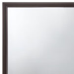 35" Espresso Wood Mounted Dresser Mirror - Image 3