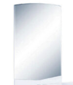 43" White Dresser Mount Frameless Bathroom Vanity Mirror - Image 3