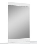 45" Superb White High Gloss Mirror - Image 2