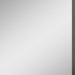 43" Gray Wood Dresser Mount Framed Mirror - Image 6
