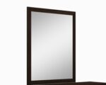 43" Dark Brown Framed Dresser Mirror - Image 3