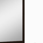 43" Dark Brown Framed Dresser Mirror - Image 5