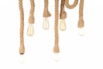 5" X 30" X 50" 6 Bulbs Medusa  Pendant Lamp - Image 3