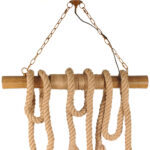 5" X 30" X 50" 6 Bulbs Medusa  Pendant Lamp - Image 5