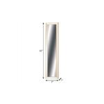 32" Champagne Gold Framed Accent Mirror - Image 6