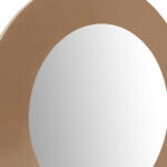 47" Gold Round Wood Framed Accent Mirror - Image 5