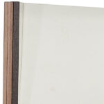 35" Natural Wood Framed Accent Mirror - Image 3