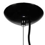 14 X 14 X 59 Black Stainless Steel Pendant Lamp - Image 5
