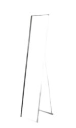 59" Silver Metal Framed Cheval Standing Mirror - Image 3