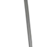 59" Silver Metal Framed Cheval Standing Mirror - Image 6