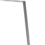 59" Silver Metal Framed Cheval Standing Mirror - Image 7