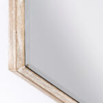 12" Natural Novelty Wood Framed Accent Mirror - Image 3