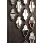 34" Natural Novelty Framed Accent Mirror - Image 4