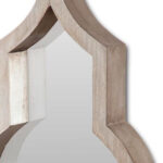 34" Natural Novelty Framed Accent Mirror - Image 5