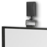 44" Gunmetal Metal Framed Accent Mirror - Image 4