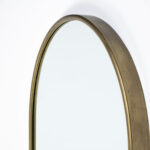 70" Gold Arch Metal Framed Accent Mirror - Image 3