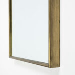 70" Gold Arch Metal Framed Accent Mirror - Image 4