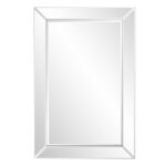 36" Glass Framed Accent Mirror - Image 3