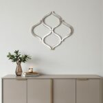 Interlocking Mirrored Curved Shapes With Beveled Edge