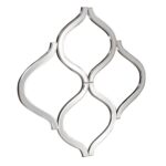 Interlocking Mirrored Curved Shapes With Beveled Edge - Image 4