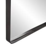 40" Black Metal Framed Accent Mirror - Image 6