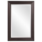 33" Bronze Wood Accent Mirror - Image 2