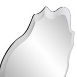 16" Gray Abstract Unframed Accent Mirror - Image 6