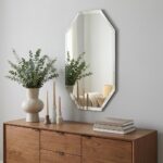 28" Mirror Framed Accent Mirror