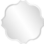 36" Quatrefoil Unframed Accent Mirror - Image 8
