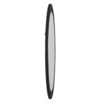 33" Black Oval Framed Accent Mirror - Image 6