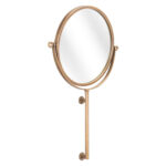 Gold Round Wall Mount Mirror - Image 7