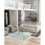 Silver Multi Light Metal Dimmable Chandelier - Image 7