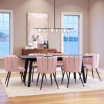 Black Kitchen Island Six Light Metal Ceiling Light - Image 11