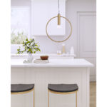 Gold Ring Metal Dimmable Chandelier - Image 9