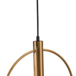 Gold Ring Metal Dimmable Chandelier - Image 3