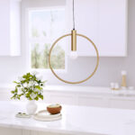 Gold Ring Metal Dimmable Chandelier - Image 11