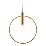 Gold Ring Metal Dimmable Chandelier - Image 6