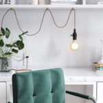 Brass Lantern Plastic Dimmable Ceiling Light - Image 11