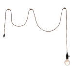 Brass Lantern Plastic Dimmable Ceiling Light - Image 2