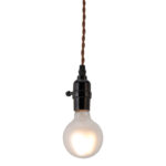 Brass Lantern Plastic Dimmable Ceiling Light - Image 5