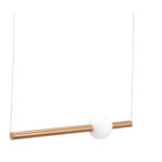 Gold And White Kitchen Island Metal LED Chandelier - Image 12