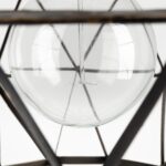 Black Metal Geometric Globe Hanging Light - Image 7