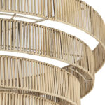 Light Brown Six Tier Hanging Chandelier - Image 8