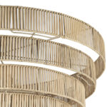 Light Brown Six Tier Hanging Chandelier - Image 9