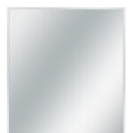 36" Silver Metal Accent Mirror - Image 4