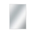 36" Silver Metal Accent Mirror - Image 2